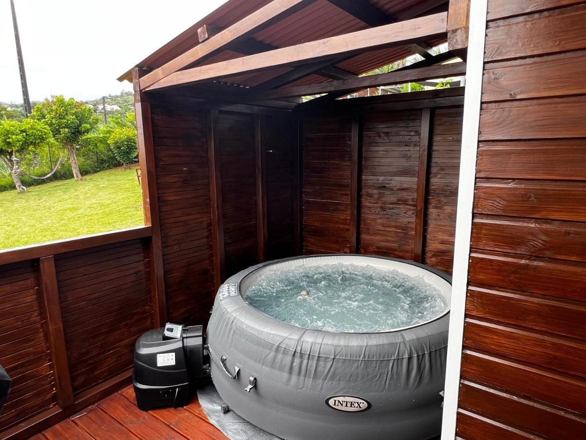 L'Escapade Creole Jacuzzi Privatif Bungalow Ananas Сен-Жозеф Экстерьер фото